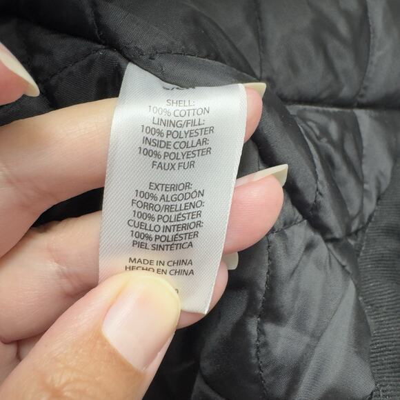 WP WEATHERPROOF Men's Workwear Vest Size Small Black Full Zip Quilted Sherpa - Picture 6 of 8